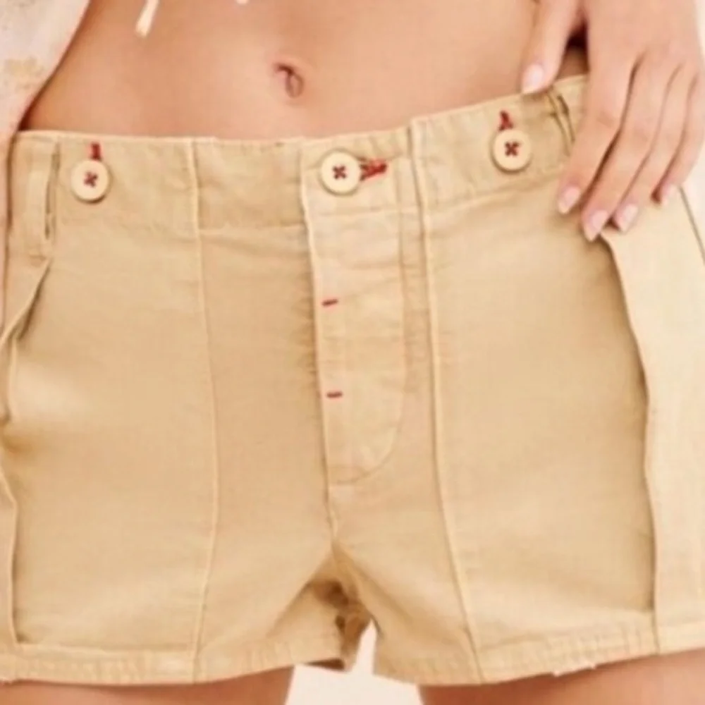 Free People All Yours Micro Shorts. NWOT chamois - Picture 7 of 13